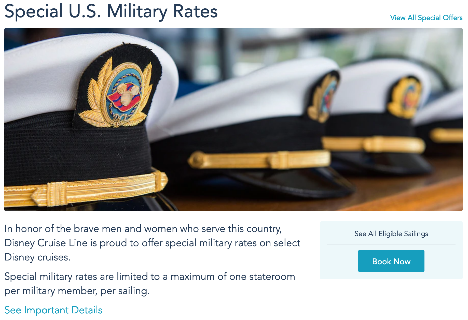 Disney Cruise Lines Military Discount Discounted Fares Military